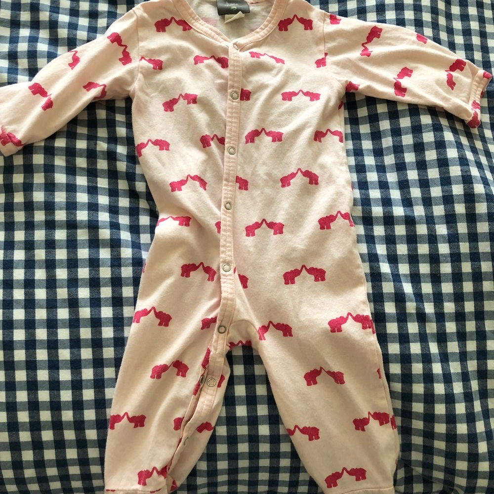 Kate Quinn Footies - elephants! So soft and cute.
